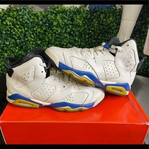 JORDAN 6 (SPORT BLUE) (Sz 5)